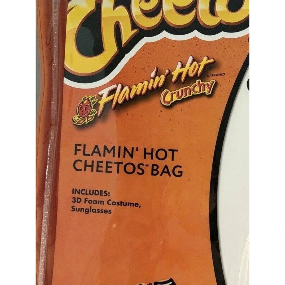 Spirit Adult Flamin' Hot Crunchy Cheetos 3D Foam Costume One Piece One Size Fits